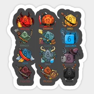 Dice Role Sticker